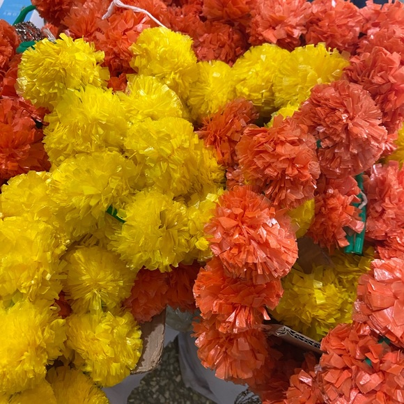None Other - Artificial Marigold flower for decoration. 10 PCs